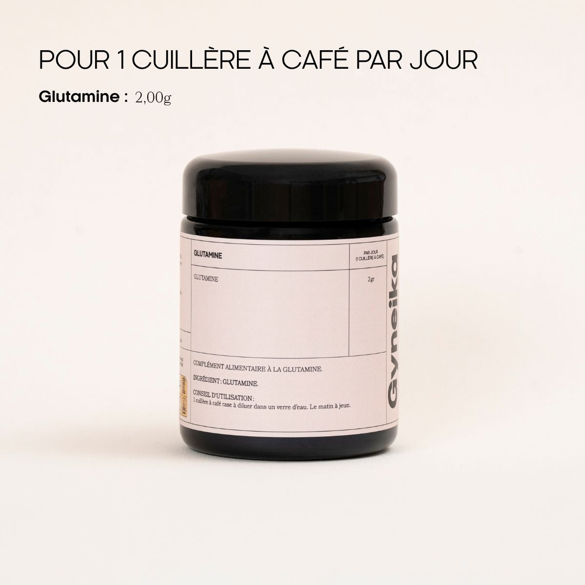 Composition-packshot-arriere-L-Glutamine gyneika