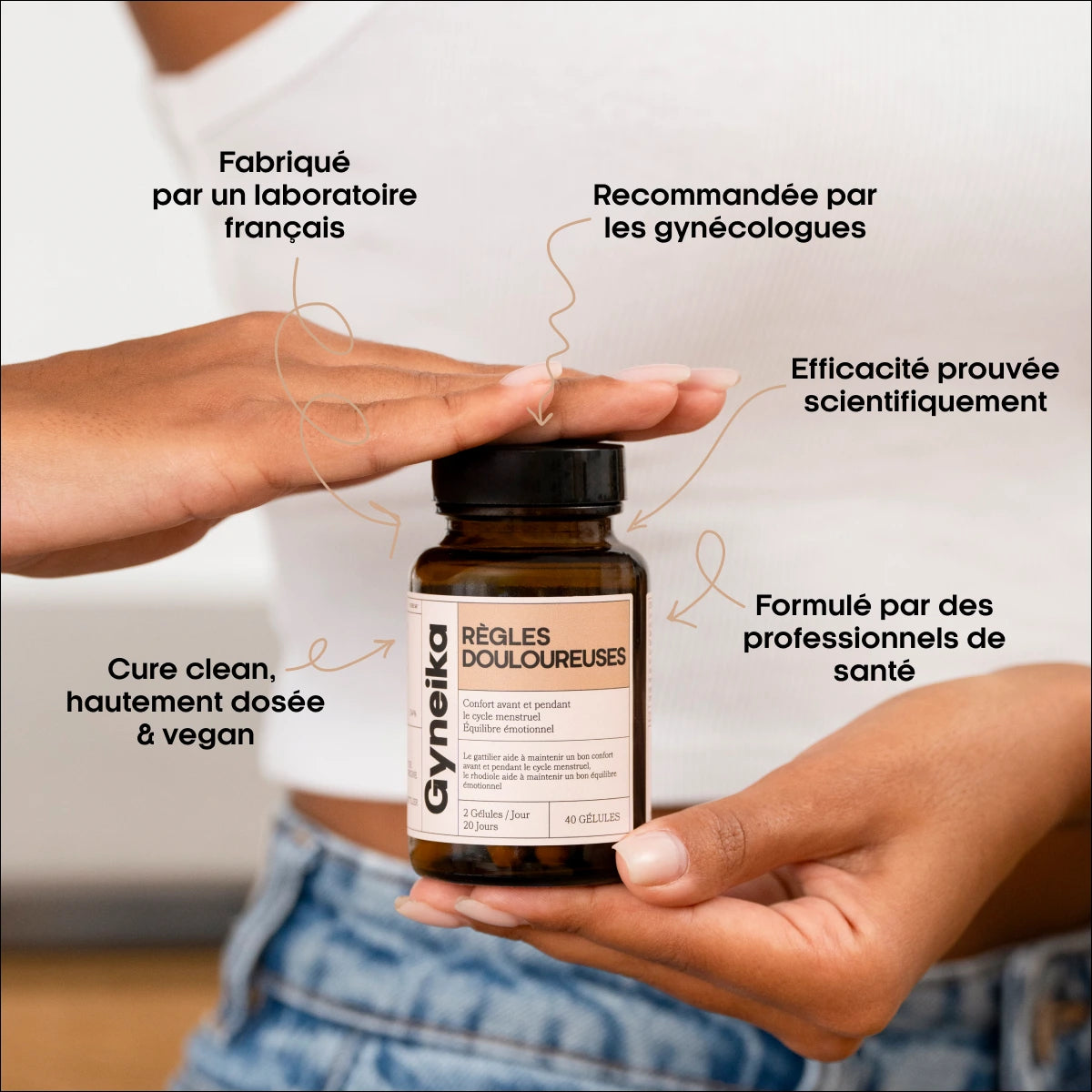 engagement règles douloureuses compléments alimentaires endométriose Gyneika