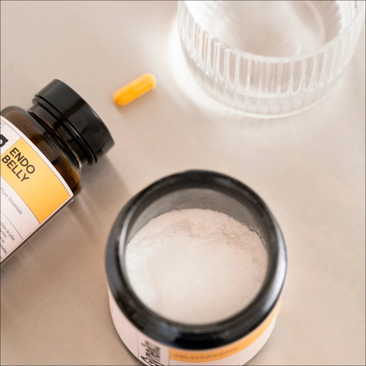 endobelly compléments alimentaires endométriose Gyneika Glutamine poudre