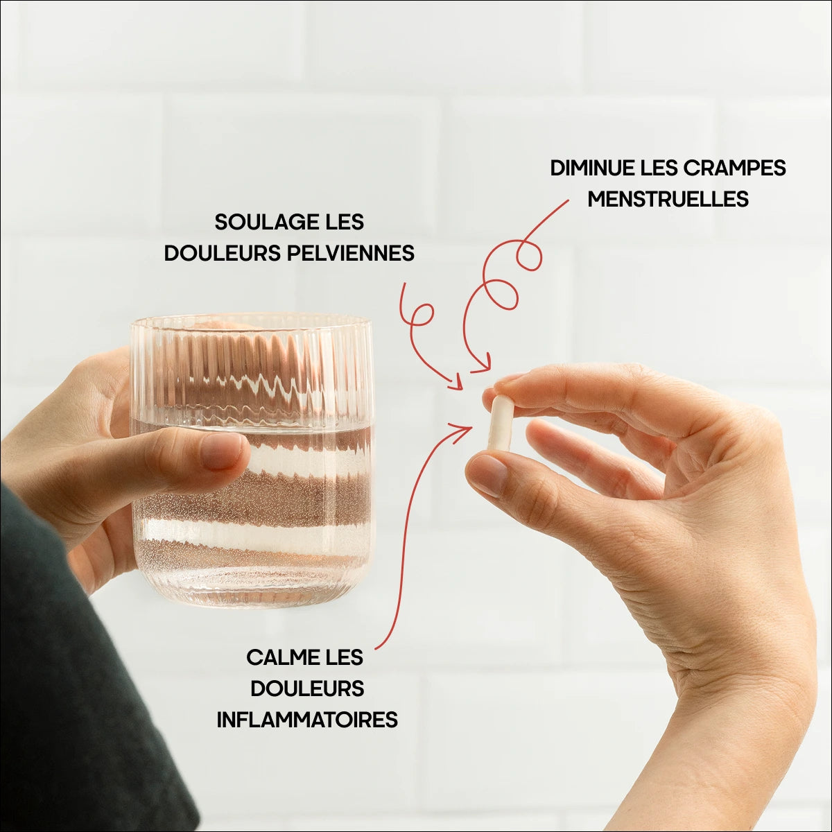 complement alimentaire au pea par Gyneika les bienfaits pour soulager les douleurs pelviennes, diminuer les crampes menstruelles et calmer les douleurs inflammatoires