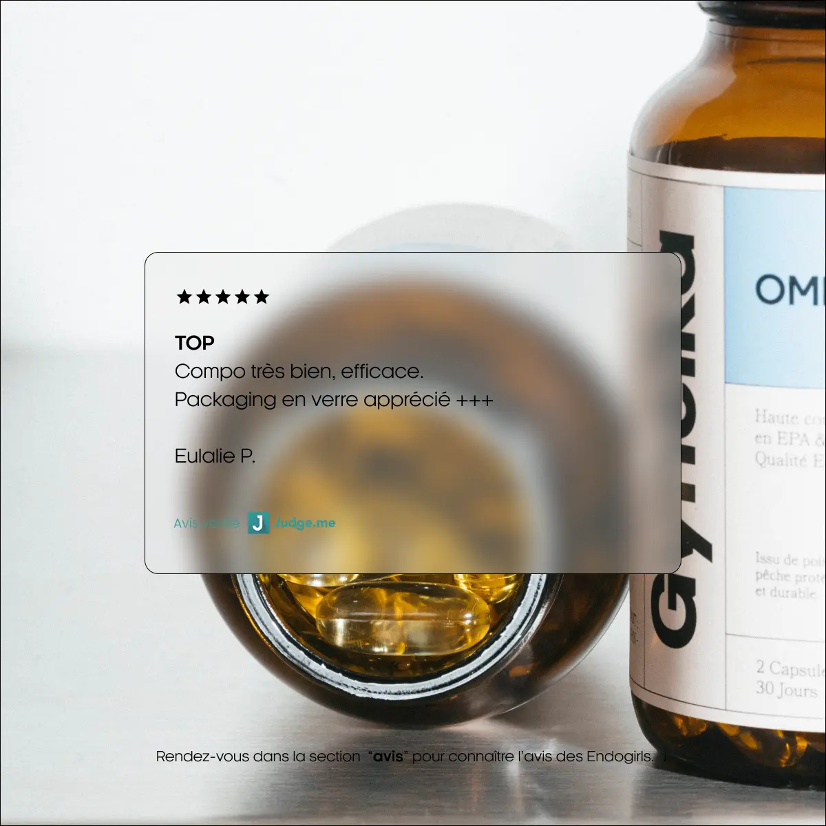 Avis Omega 3 compléments alimentaires Gyneika endométriose