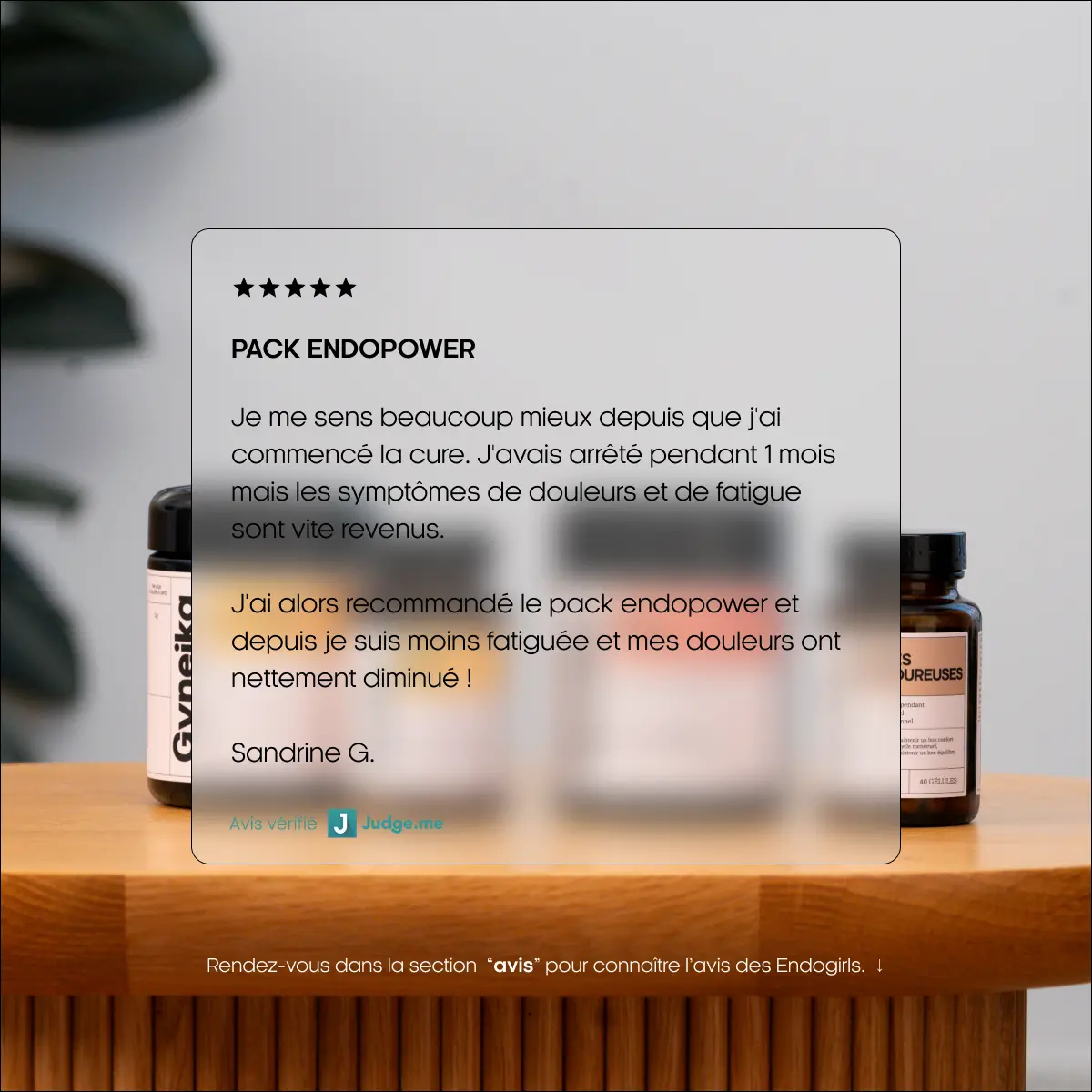 Avis Pack endopower compléments alimentaires endométriose Gyneika Glutamine Endobelly Endobalance Règles douloureuses