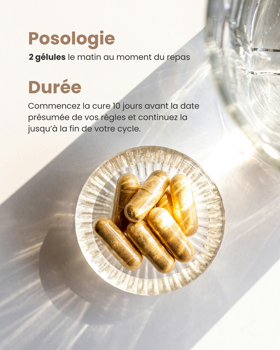 Texinfine Cyclo’Calm - 60 Comprimés Pour Règles Douloureuses, Saveur Réglisse